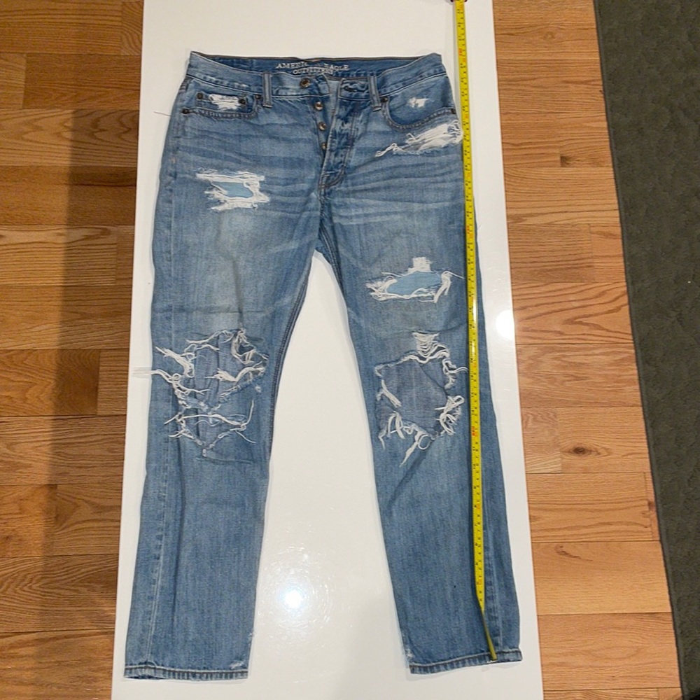 American Eagle 💖Bundle It!💖 Medium Wash Distressed Vintage Hi-Rise